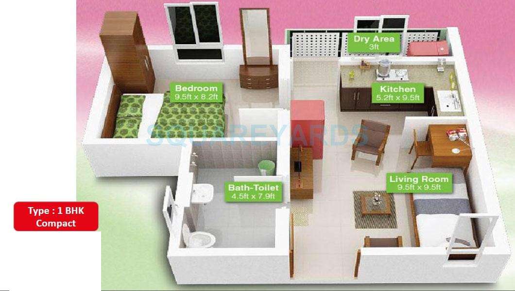 mahindra lifespaces happinest apartment 1 bhk 348sqft 20200830120846