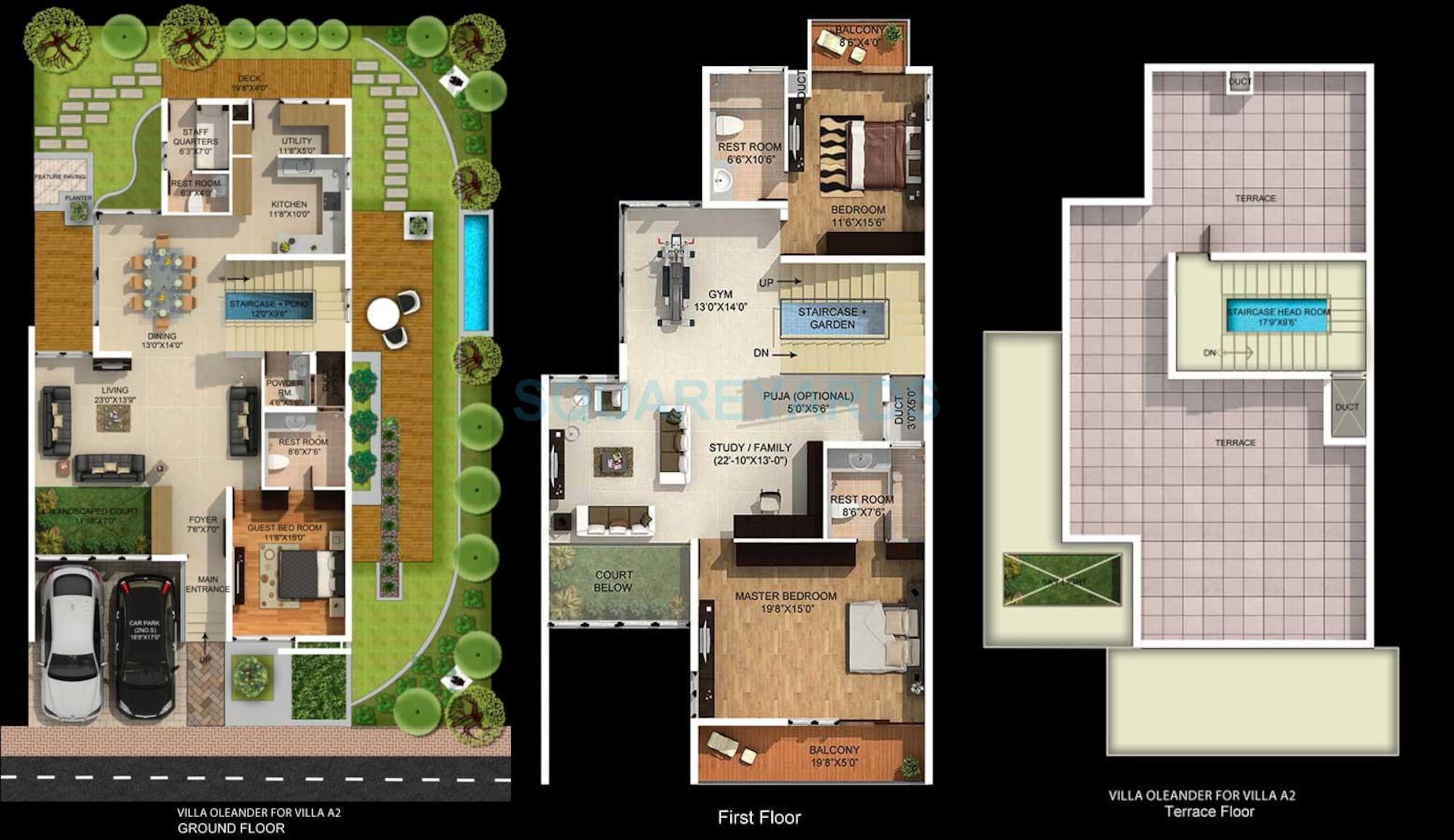 mantri group signature villa villa 3bhk 3715sqft1