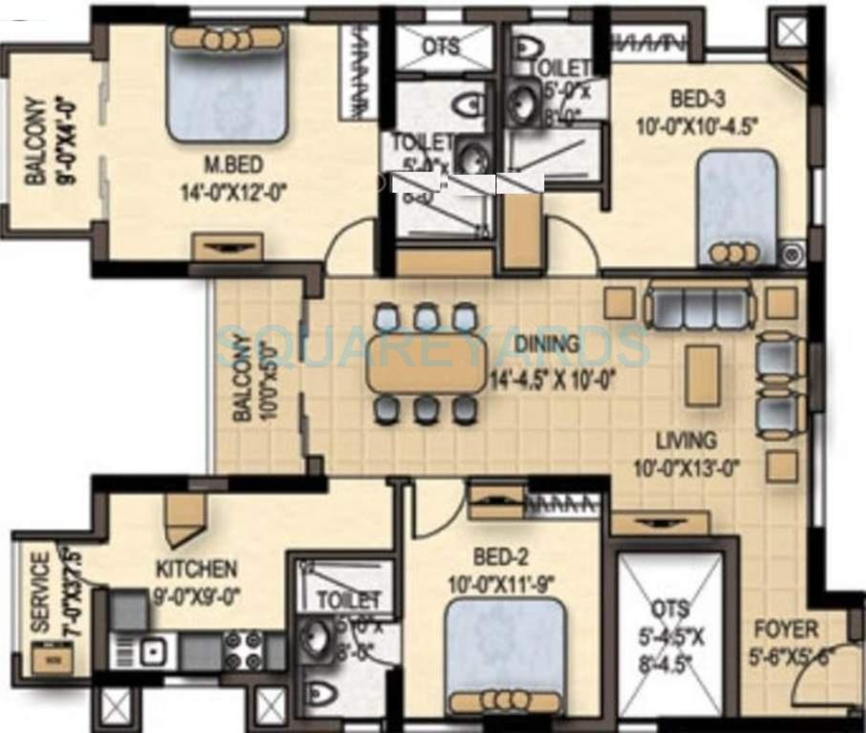 marg savithanjali apartment 3bhk 1500sqft1