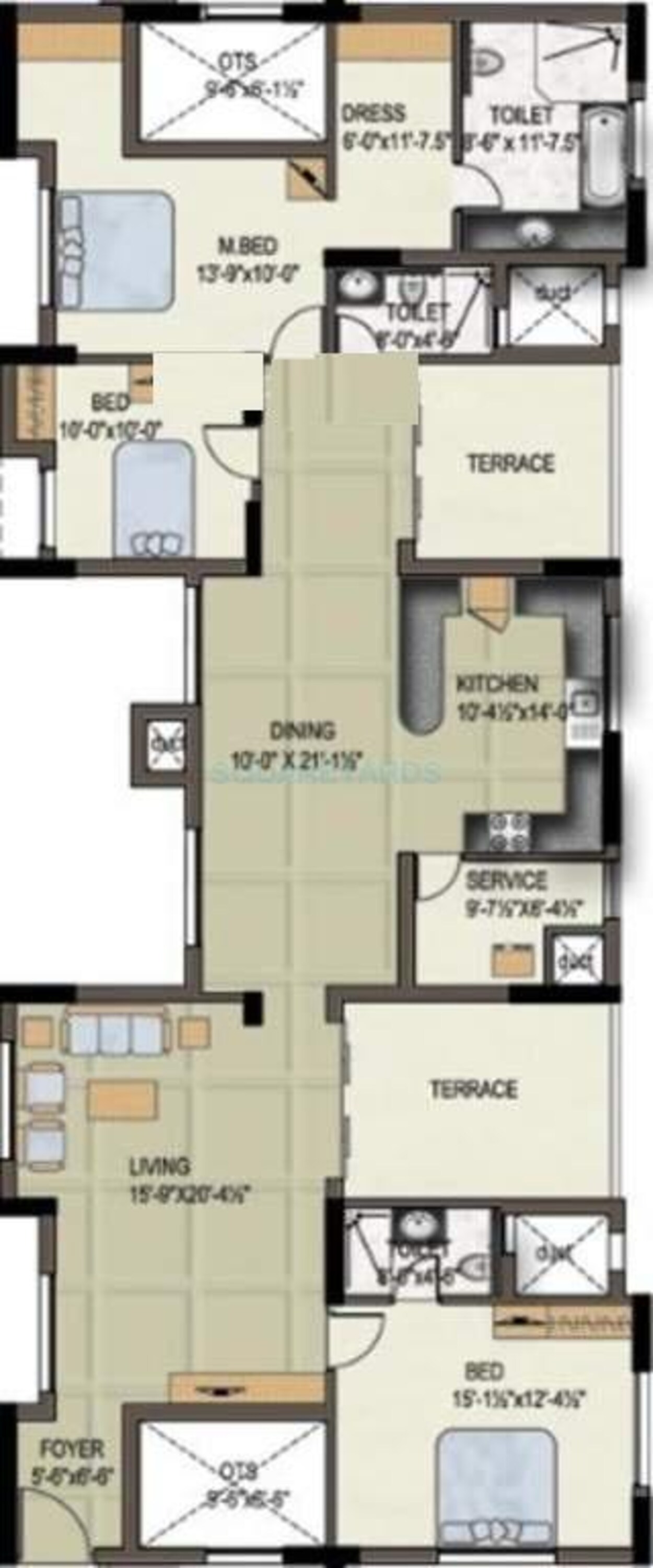 marg savithanjali apartment 3bhk 2174sqft1