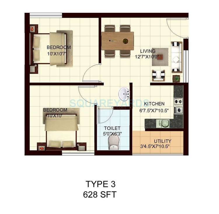 marg utsav apartment 2bhk 628sqft1