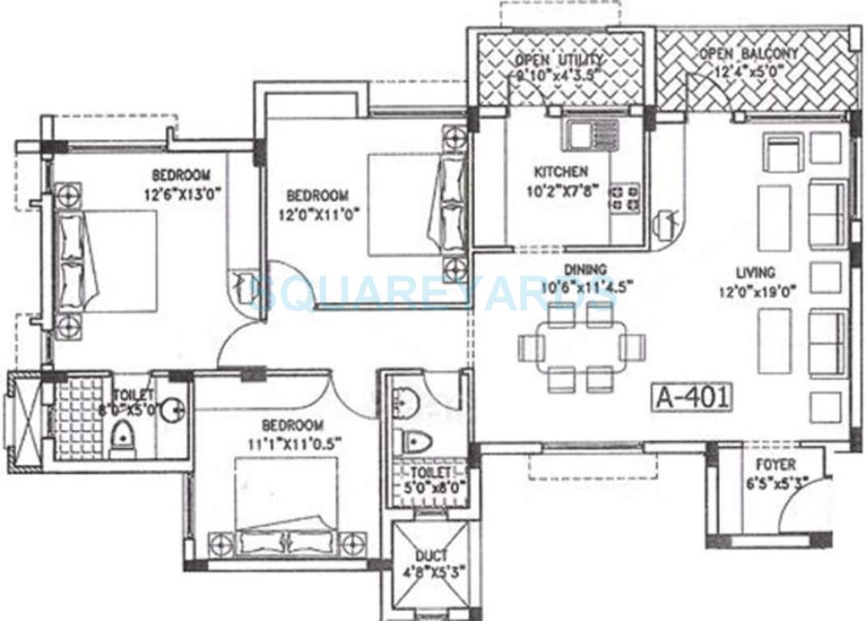 puravankara purva jade apartment 3bhk 1339sqft1