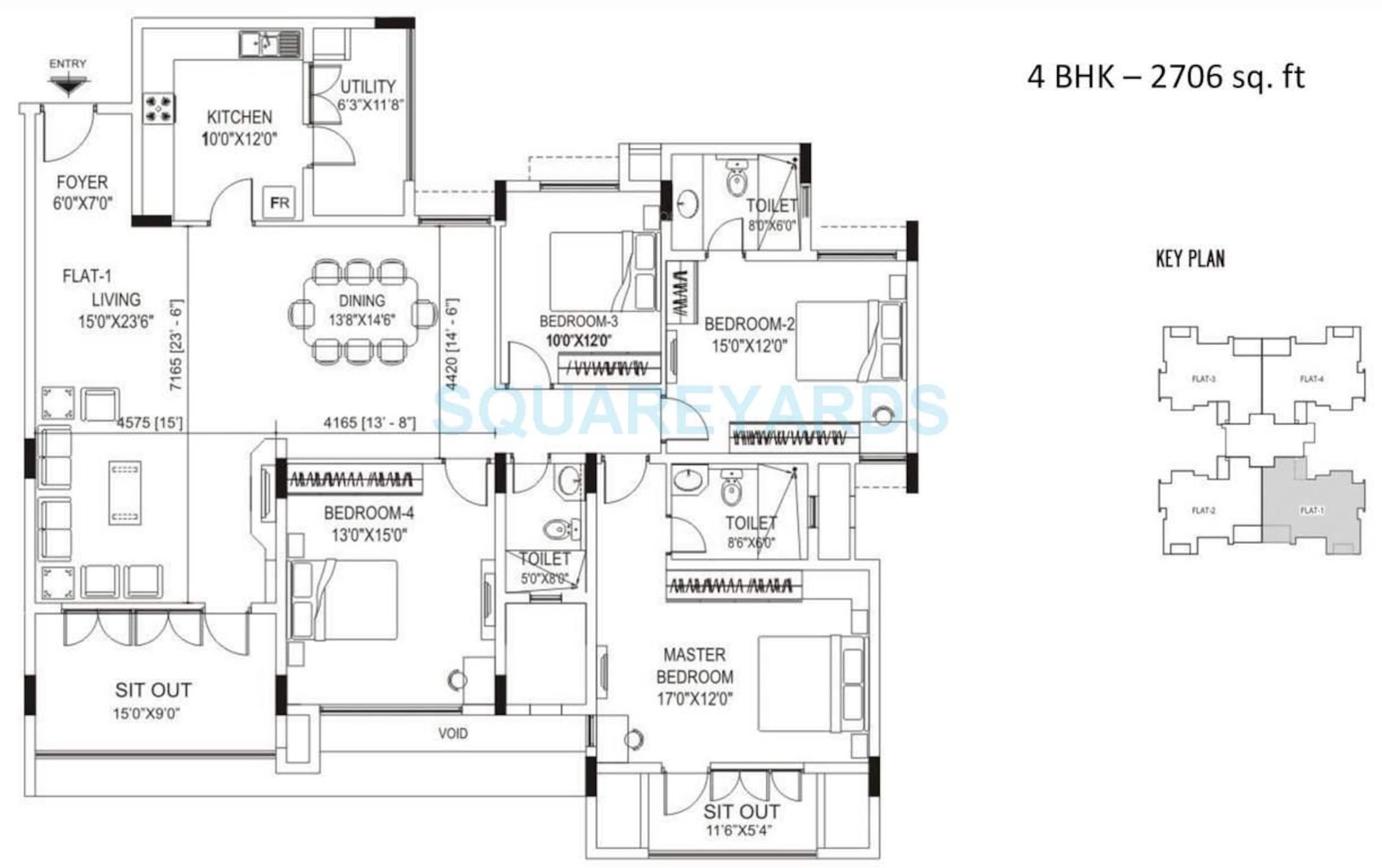 puravankara windermere apartment 4bhk 2706sqft1