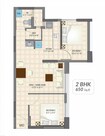 Rainbow Ekanta 2 BHK Layout