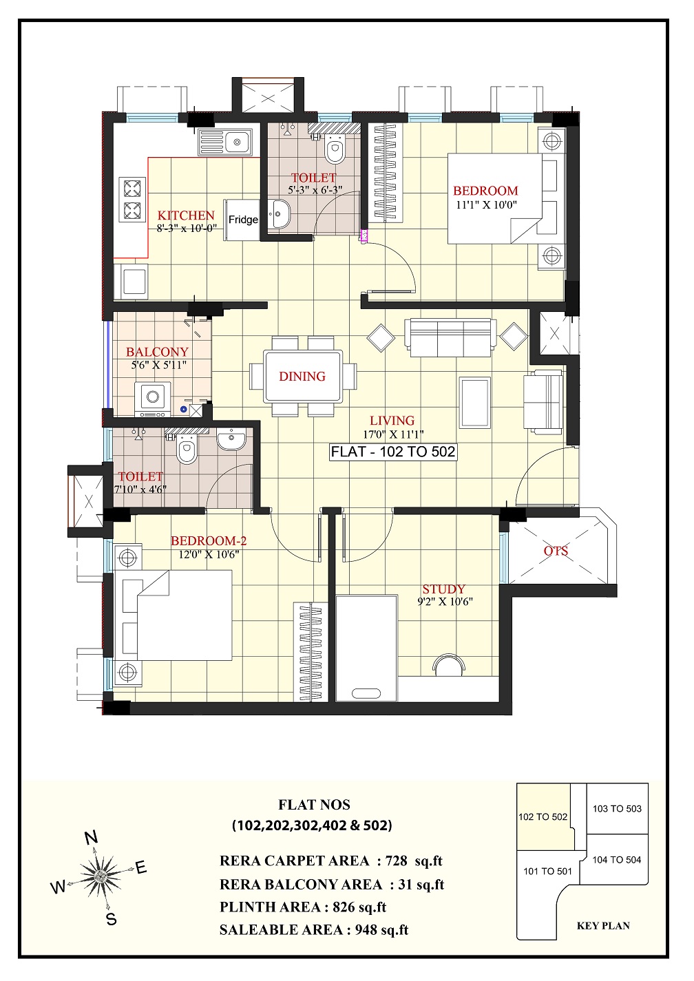 Ramaniyam Akshayam 2 BHK Layout