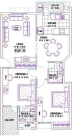 Ramaniyam Ganga 2 BHK Layout