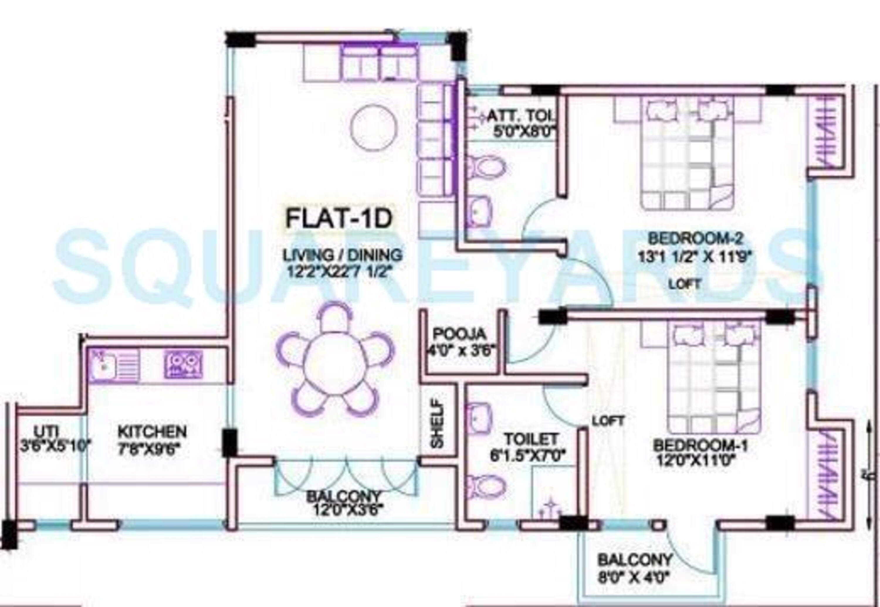 ramaniyam samarpann apartment 2bhk 1213sqft1