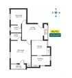 Rams Green Inns 2 BHK Layout