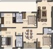 Royal Natura 3 BHK Layout