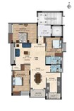 Salma Heritage Square 3 BHK Layout