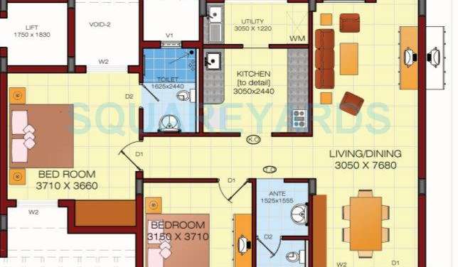 shriram properties shankari apartment 2bhk 1281sqft1
