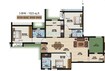 Sidharth Housing The Nest 3 BHK Layout