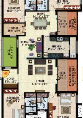 sidharth housing upscale apartment 4bhk 2663sqft1