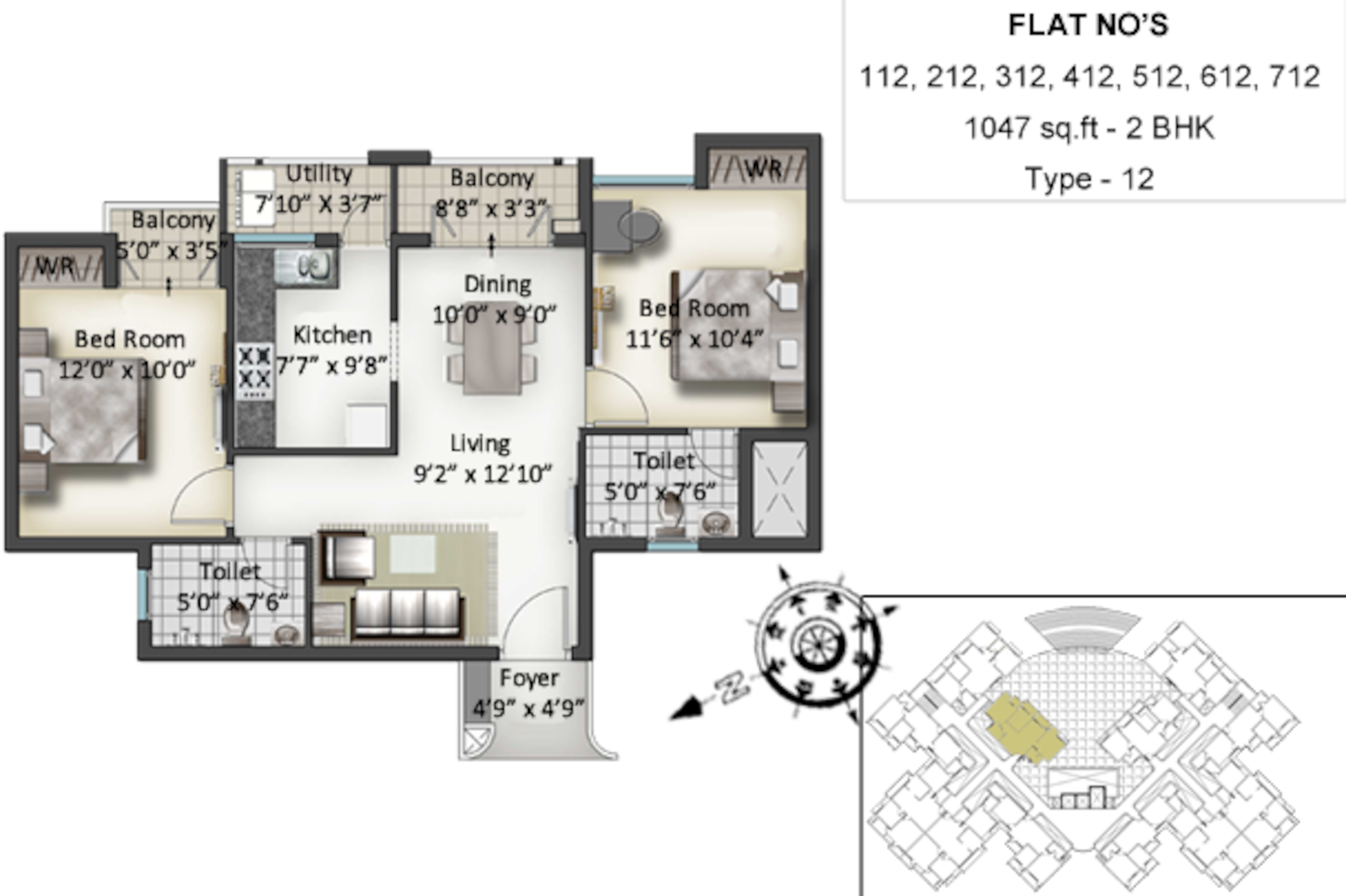 sis queenstown apartment 2bhk 1047sqft 1