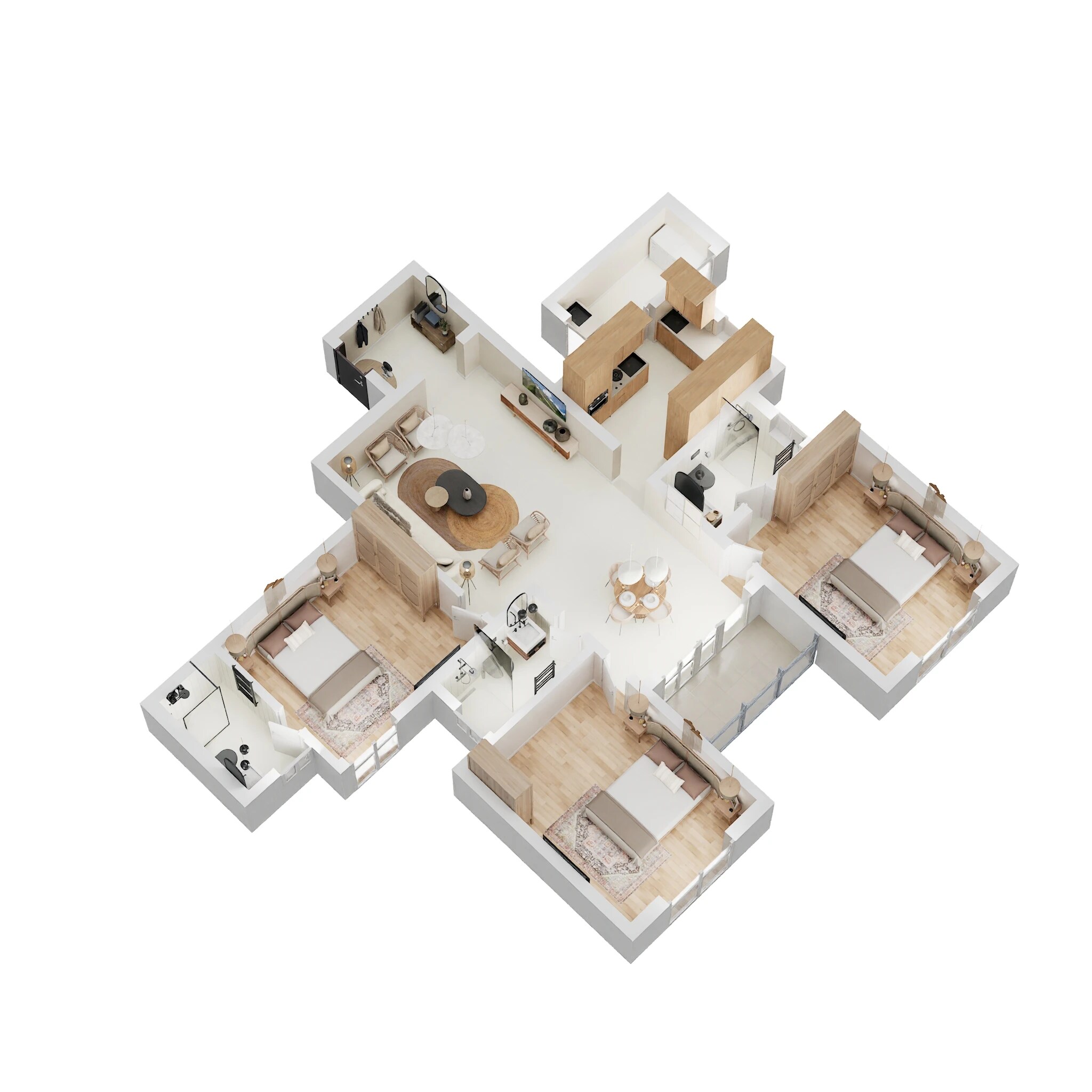 3 BHK 1826 Sq. Ft. Apartment