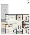 Sreshta Narayanan 3 BHK Layout