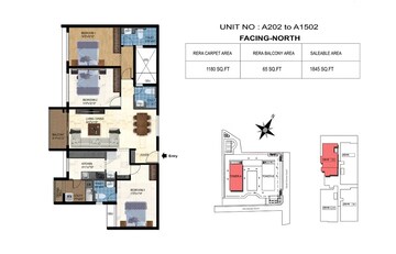  3 BHK Apartment at TVS Emerald Luxor, Anna Nagar West – for Sale