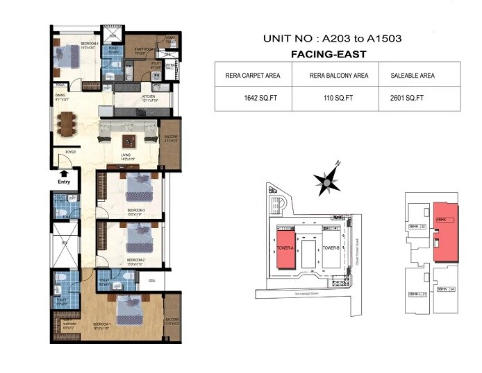 4 BHK 2601 Sq. Ft. Apartment
