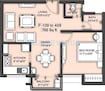 VGN Southern Avenue 1 BHK Layout