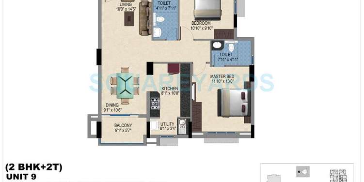 vishwakarma properties skypod apartment 2bhk 1136sqft 1