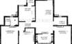 XS Real Barcelona 3 BHK Layout