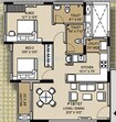 XS Real Symphony 2 BHK Layout