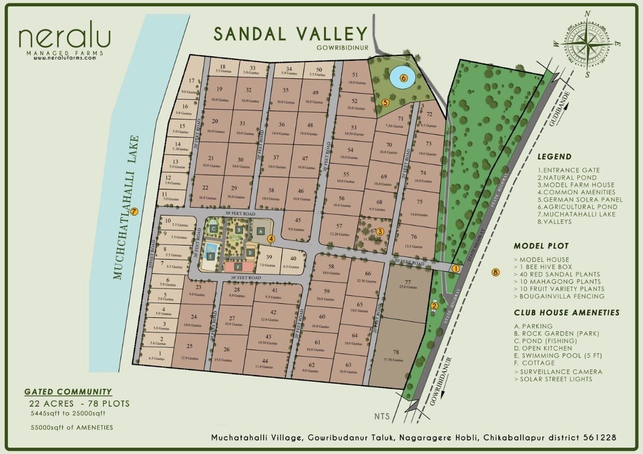 Neralu Sandal Valley Master Plan 1
