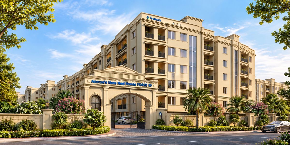 Ananyas Nana Nani Homes Phase 10 Entrance View
