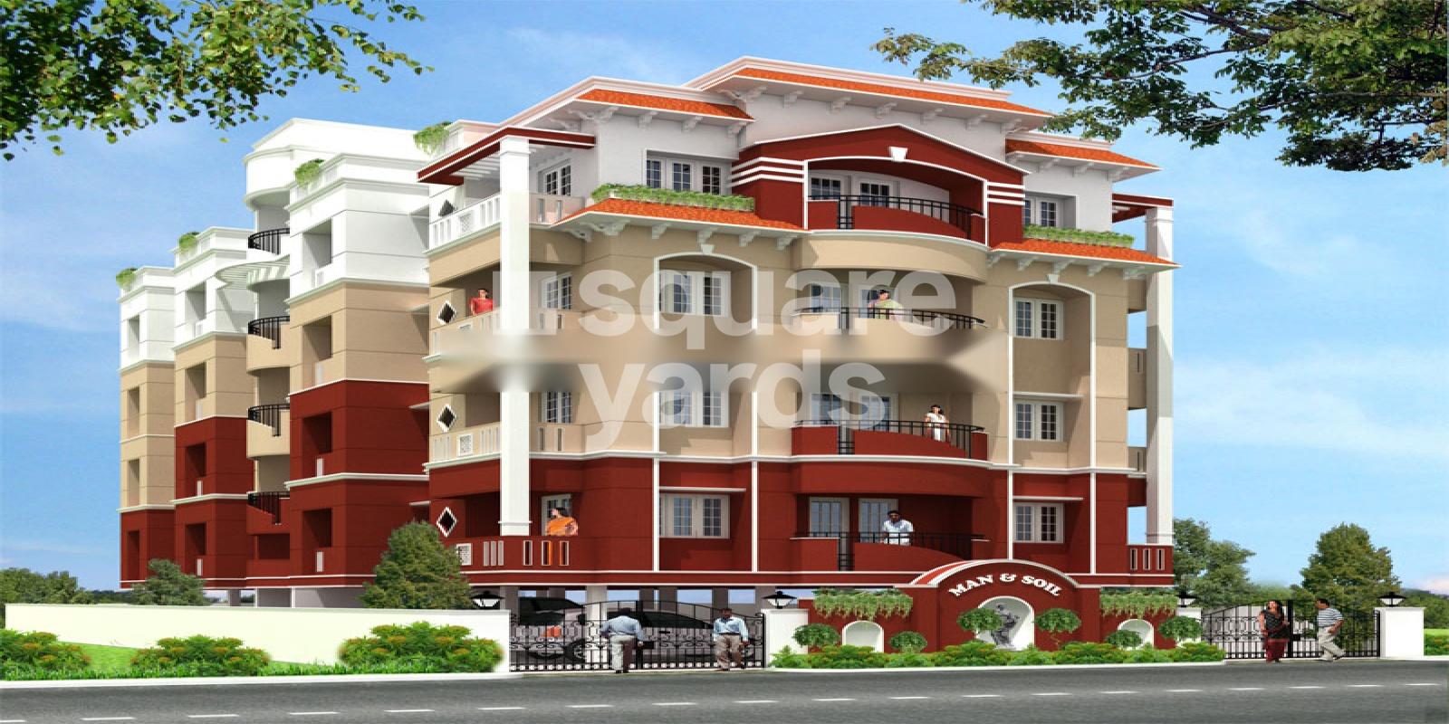 Man and Soil Imperial Castle residential project in Tatabad