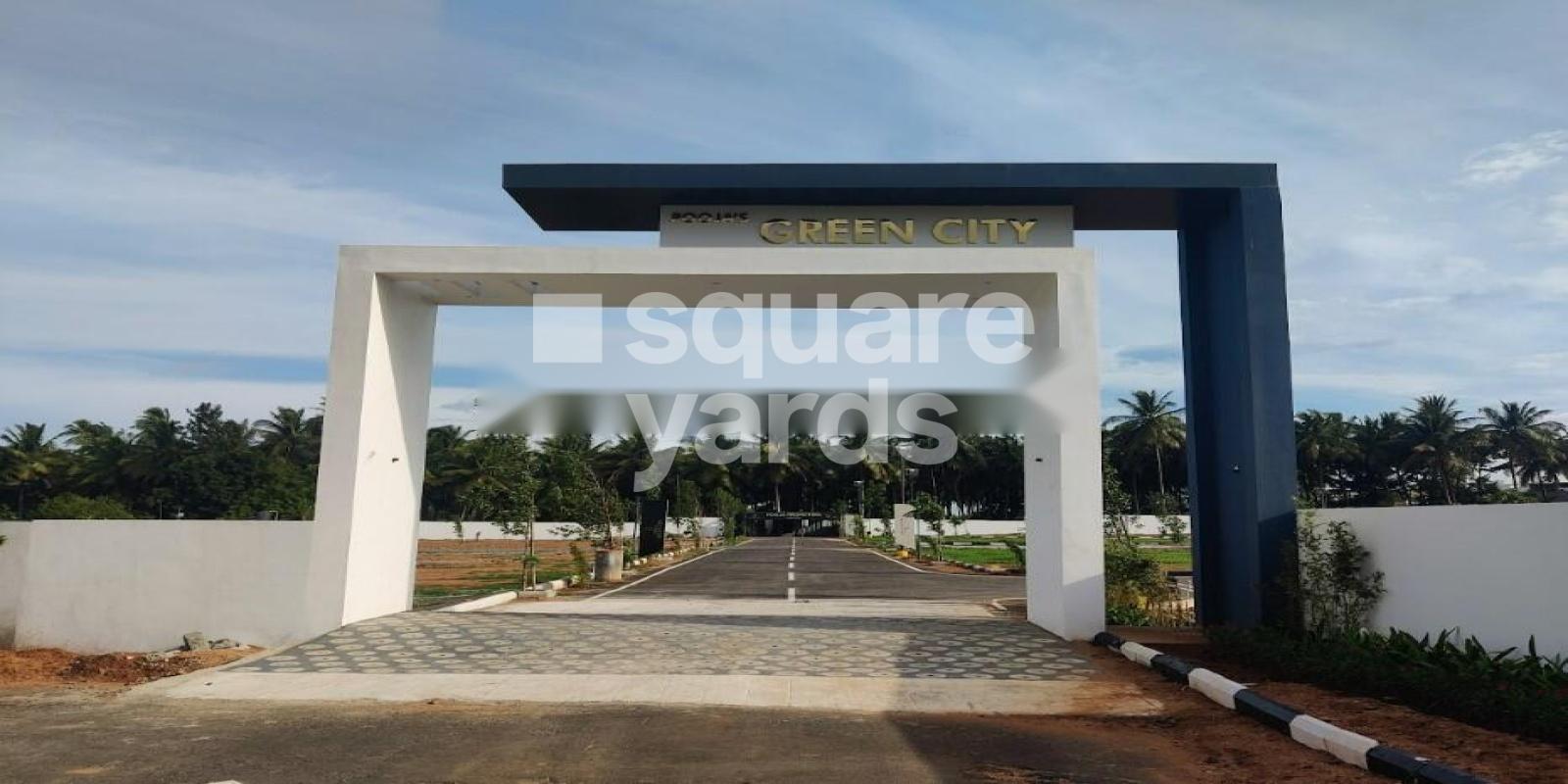 Pooja Green City residential project in Malumichampatti