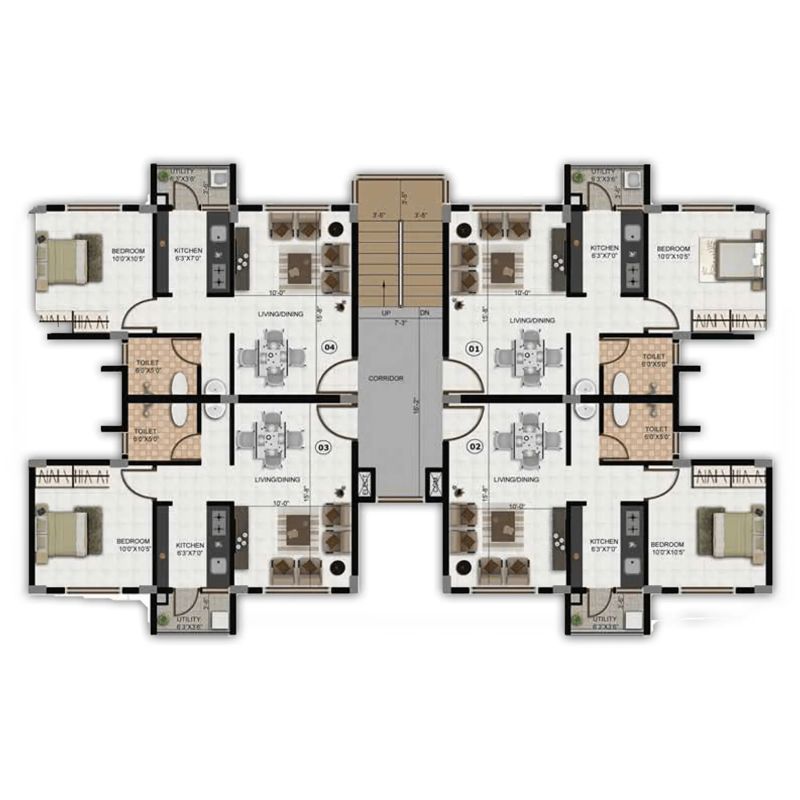 Provident Green Park Floor Plans