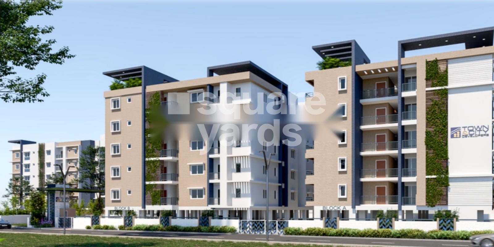 Town Millennial City residential project in Thudiyalur