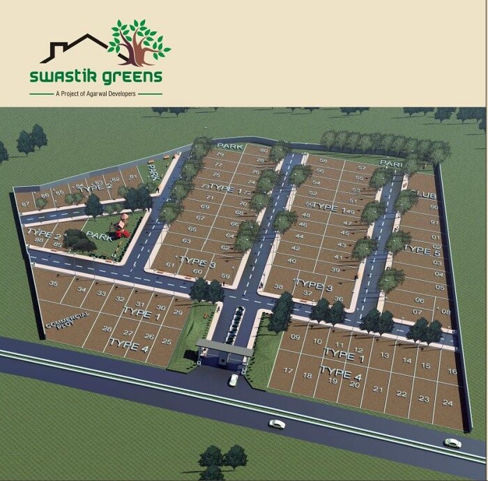 Agarwal Swastik Greens Master Plan 1