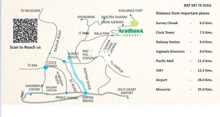 Aradhana Greens Location Image