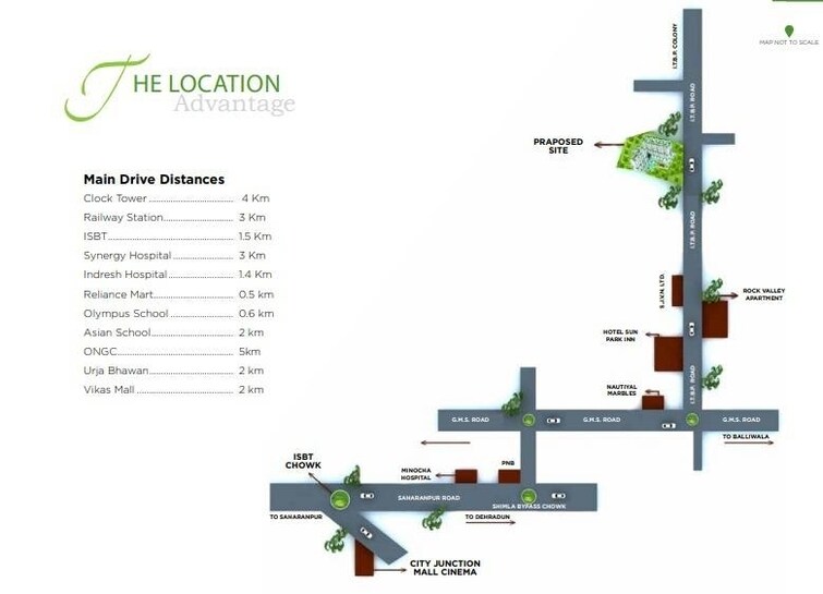 Capital Heights Niranjanpur Location Image