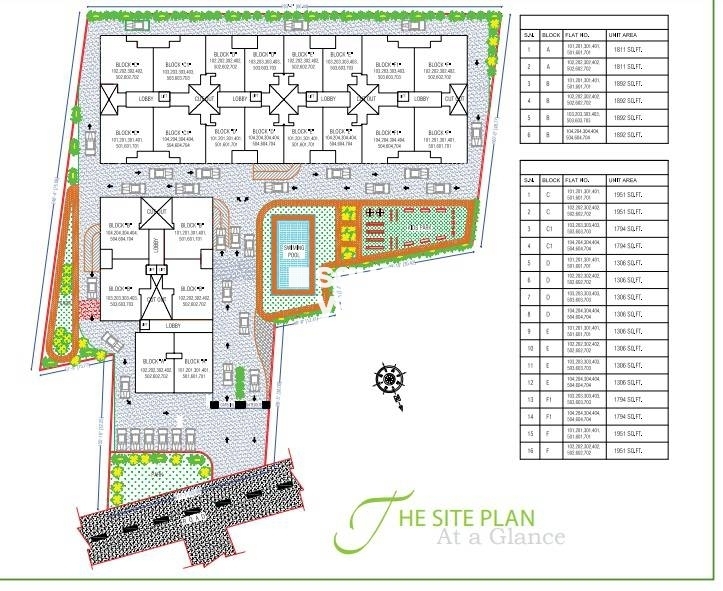 Capital Heights Niranjanpur Master Plan Image