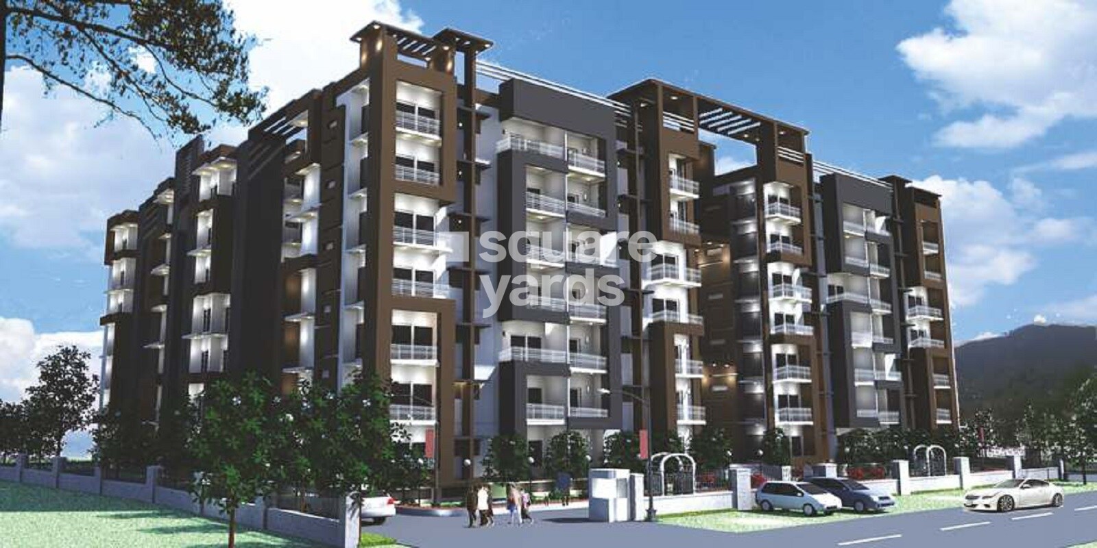 Earthcon Mega County residential project in Kirsali Gaon
