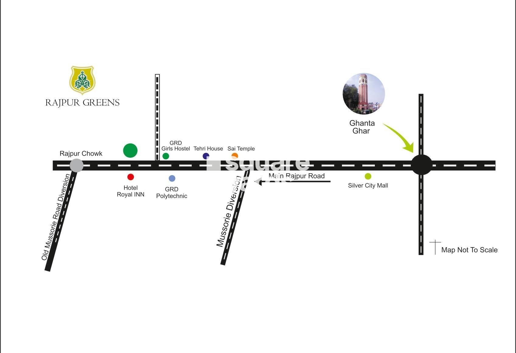 Earthcon Rajpur Greens Location Image