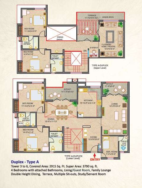 aradhana greens apartment 4 bhk 3677sqft 20204914114900