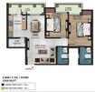 Earthcon Rajpur Greens 2 BHK Layout
