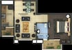 Lamane Impereial Heights 1 BHK Layout