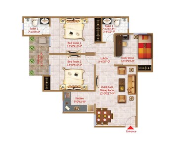  3 BHK Apartment at Windlass River Valley, Harrawala – for Rent