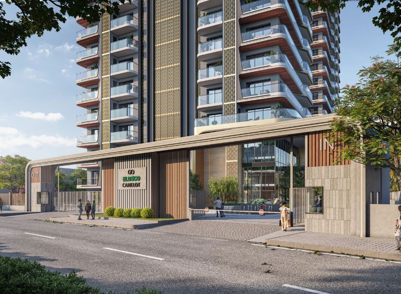 Eldeco Camelot Entrance View