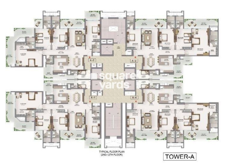 Garur Golf Island Floor Plans 1