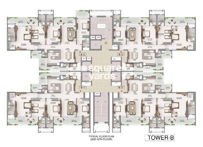 Garur Golf Island Floor Plans