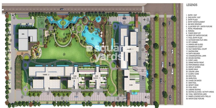 Godrej South Estate Okhla Master Plan Image