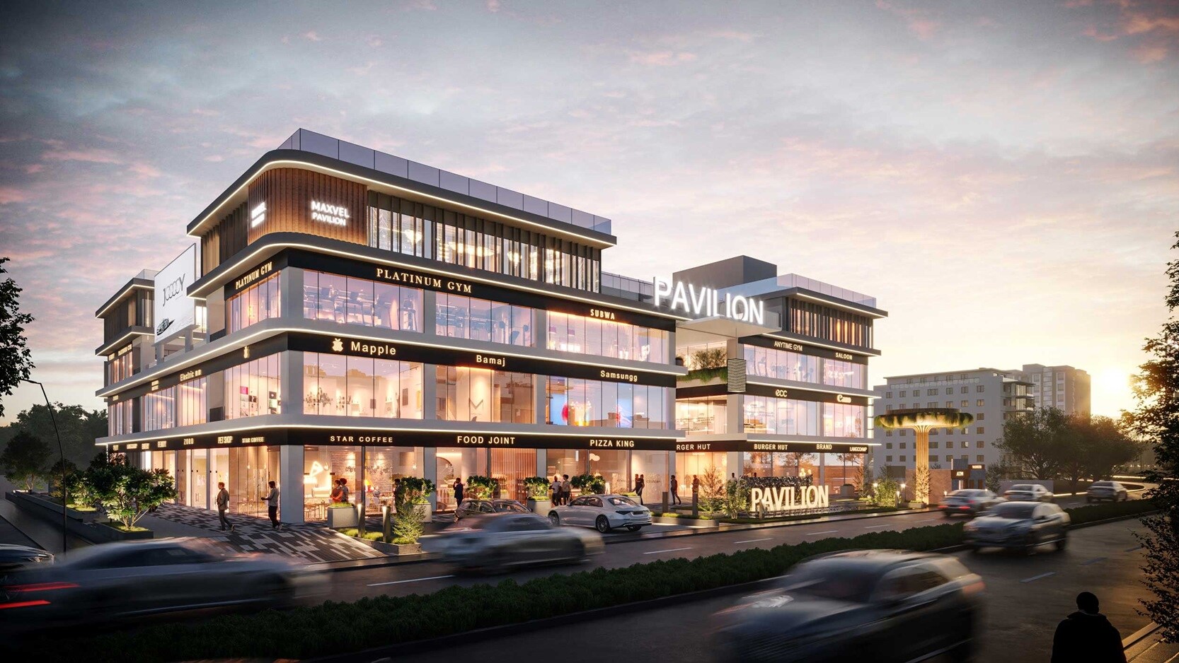 Kay Cee Pavilion Commercial Exteriors