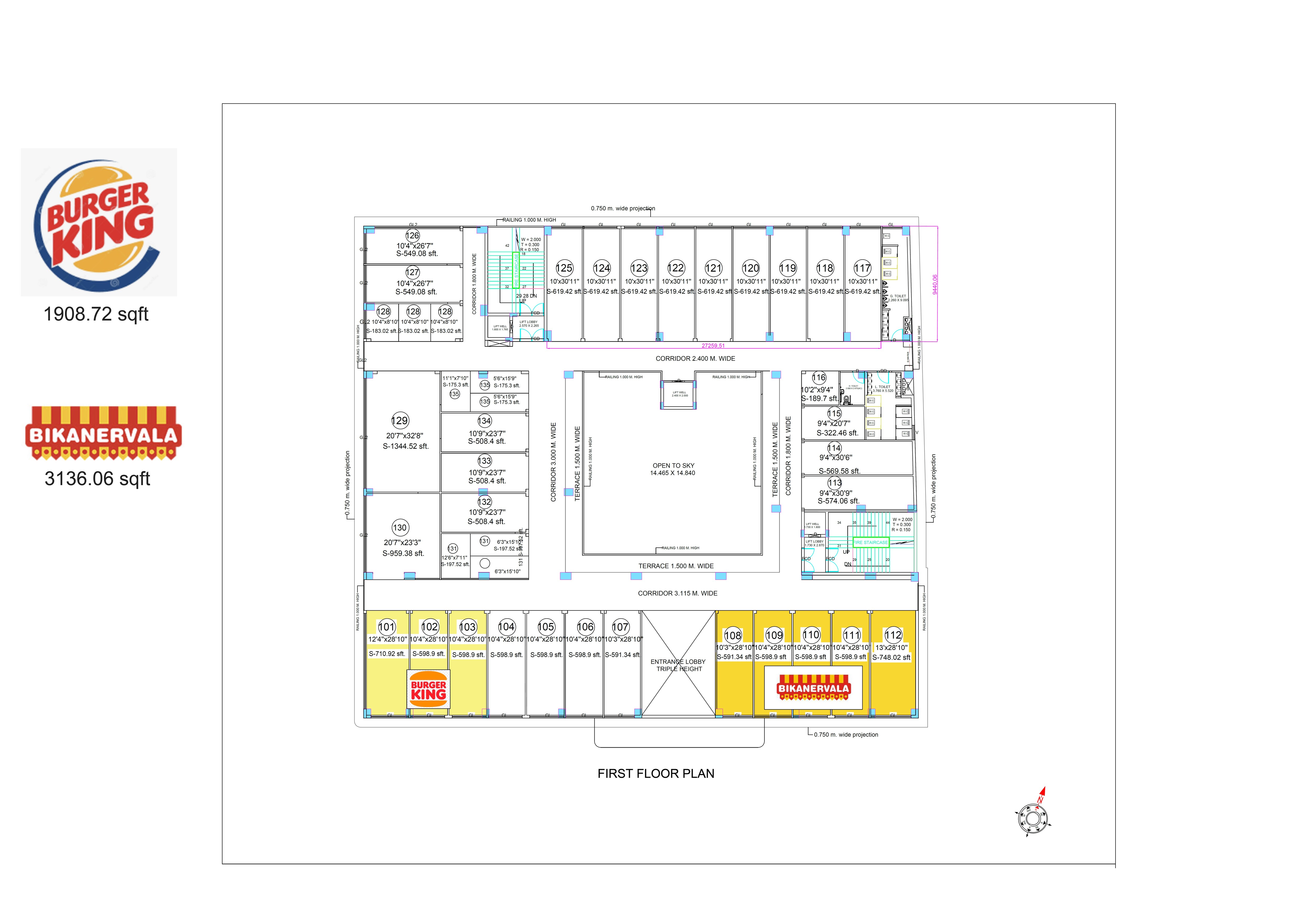 Kay Cee Pavilion Floor Plans 1