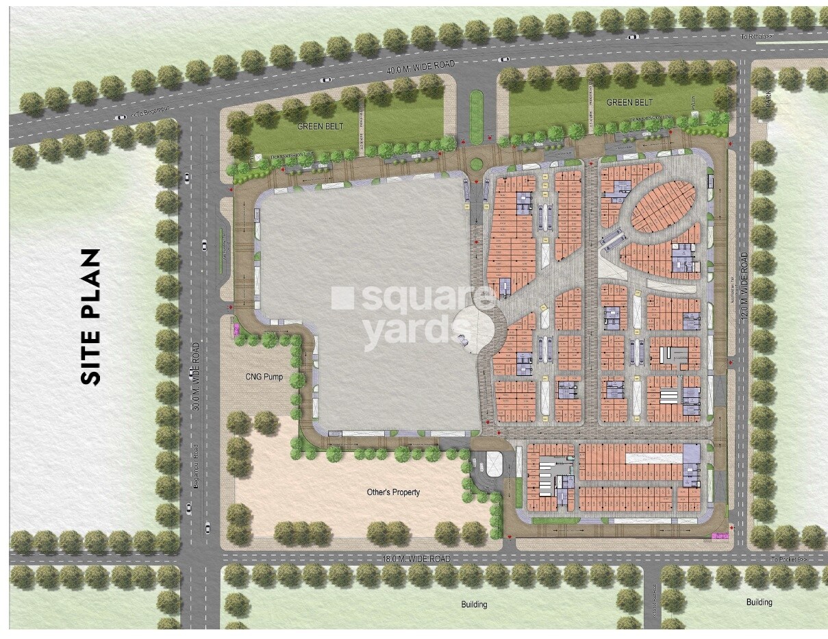 Migsun Rohini Central Master Plan Image