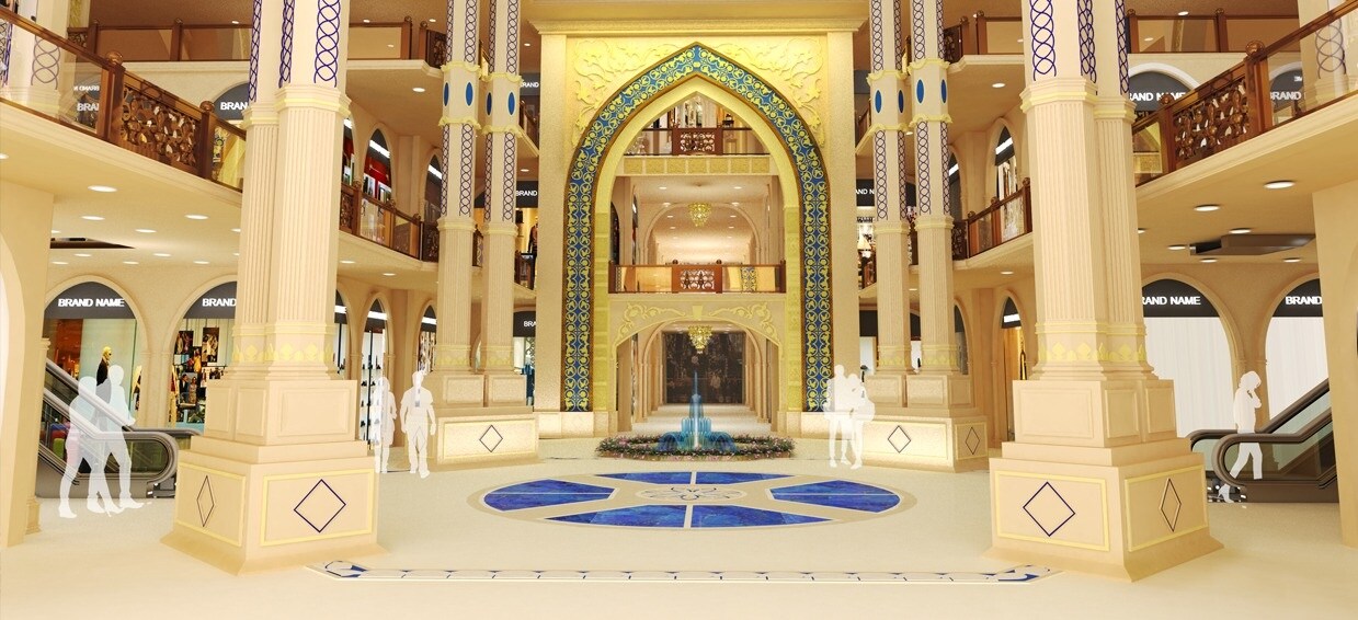 Omaxe Chandni Chowk Commercial Interiors 1